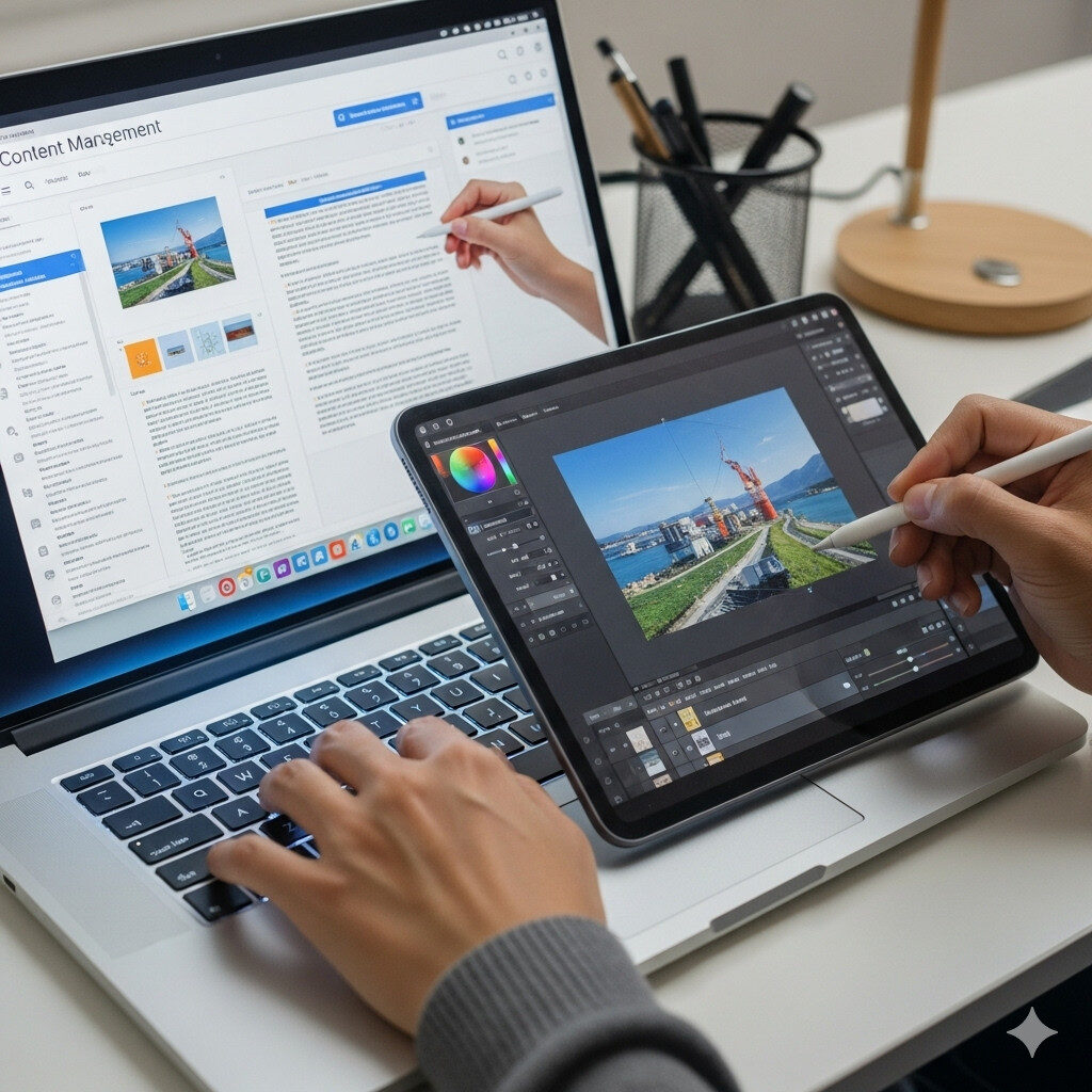 Content Visual Enhancement - Adcliq360 | Digital marketing agency