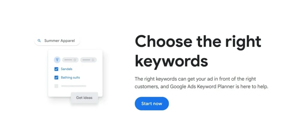 Use Google Keyword Planner
